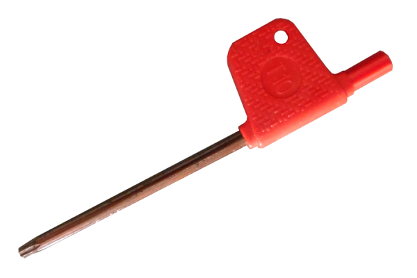 TORX T10 klucz z rączką