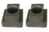 2x T-slot nuts with 3/8"-16 thread