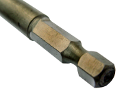 HSS twist drill bit with 1/4" hexagonal shank...