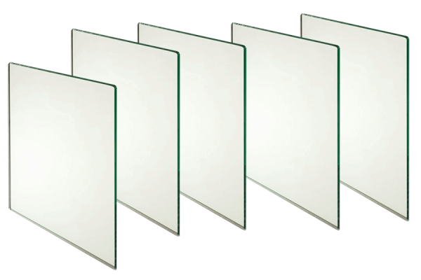 5x szkło zamiennik dla spawania automatycznego zaciemnienia 107x50 mm/51 mm