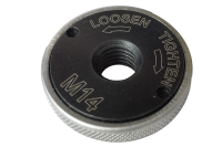 M14 thread quick change locking nut for angle grinder