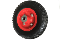200 mm PU Vollgummi Ersatzrad (2,50-4) Ersatzreifen für Sackkarren 55x16 mm