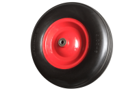 400 mm PU rubber spare wheel (40-4) for wheelbarrow 95x16 mm