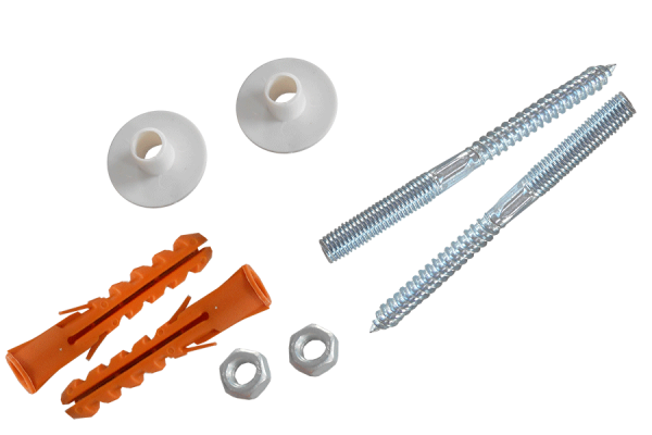 Wash basin plug bolt set M10x100 mm