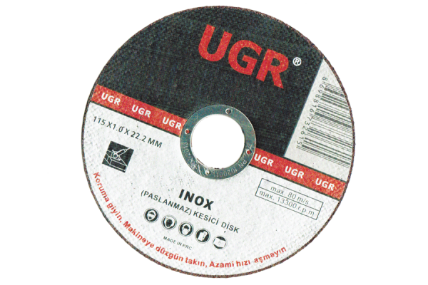 115 mm INOX VA kovový odříznutý disk 115x1 mm