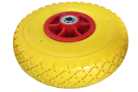 4.10/3.5-4 PU rubber spare wheel for hand truck Ø...