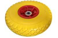 4.10/3.5-4 PU rubber spare wheel for hand truck Ø...