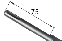 SDS Plus burin pointu 400 mm - Type Hilti TE25/TE25