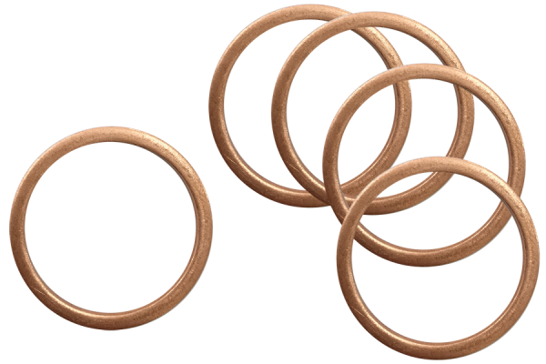 5x anillos copper para máquinas de perforación de diamante