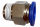 Pneumatisk trykluftskrueforbindelse (PC) Ø 4 mm med gevind BSPT R1/8"