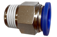 Pneumatische male connector (PC) Ø 12 mm met...