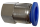 Pneumatisk komprimeret luft skruetilslutning (PCF) Ø 10 mm med gevind BSPT R3/8"