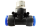 Pneumatisk trykluft T-stykke indstiksarm (PB) Ø 8 mm med gevind BSPT R1/8"
