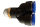 Pneumatique mâle Y-poussoir en forme de raccord Ø 16 mm avec filetage BSPT R3/8"