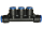 Pneumatische manifold snelkoppeling (PKG) Ø 6 mm met 3 poorten Ø 4 mm