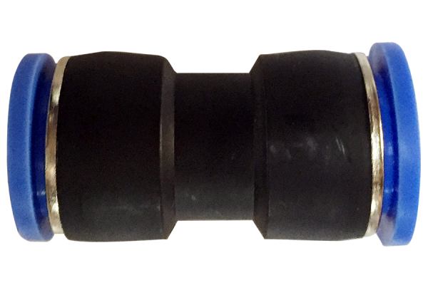 Unión de empuje recta neumática en guarnición (PU) Ø 6 mm
