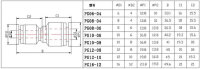 Pneumatic reducer connector (PG) Ø 6 --- 4 mm