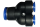 Pneumatyczne Y-connector (PW) Ø 6 --- 8 --- 6 mm