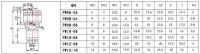 Pneumatyczne Y-connector (PW) Ø 8 --- 10 --- 8 mm