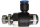 Pneumatik Druckluft Drosselrückschlagventil (JSC) Ø 4 mm mit Gewinde BSPT R1/4"