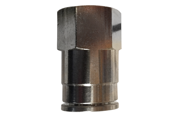 Pneumatica connettore femmina diritto (MPCF) Ø 16 mm con filettatura BSPT R3/8"