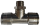 Pneumatisk T-stykke hurtig stik (MPT) Ø 4 mm med gevind M5