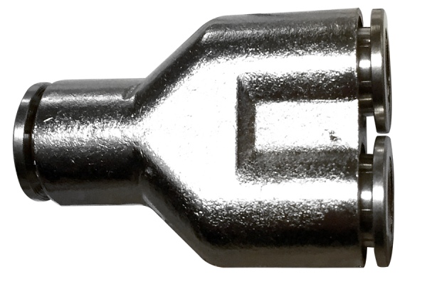 Neumática Y-simétrica forma rápida conector metálico (MPY) Ø 10 mm