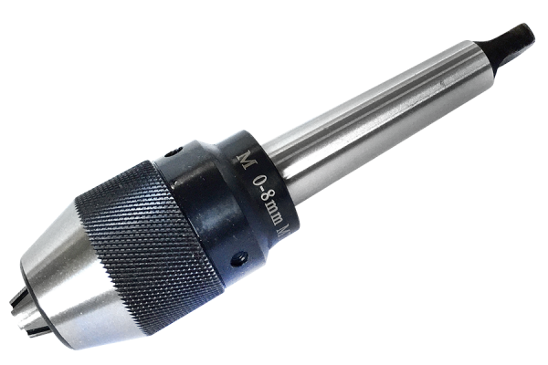 0.2-8 mm intergrated keyless drill chuck MT2 morse taper for lathe (0.05 mm)