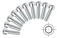 10x Phillips countersunk head machine screw DIN912...