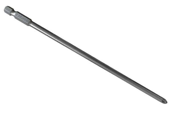 Pozidriv PZ2 screwdriver bit tip 177 mm long (Makita 6844 BFR750RFE)