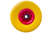 3.00-4 PU rubber spare wheel for hand truck Ø...