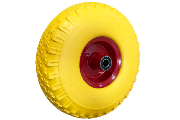 4.00-4 PU rubber spare wheel for hand truck Ø 300x95x16 mm (eccentric)