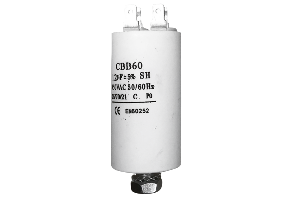 Kondensator Anlaufkondensator Motorkondensator Arbeitskondensator 450V AC 12µF (CBB60-A)