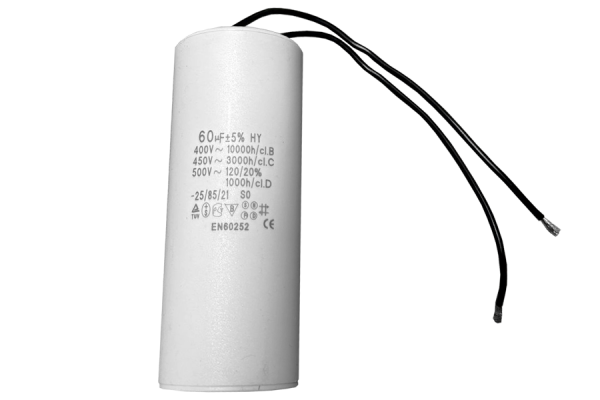 Condensatore 450V AC 60µF (CBB60-A)
