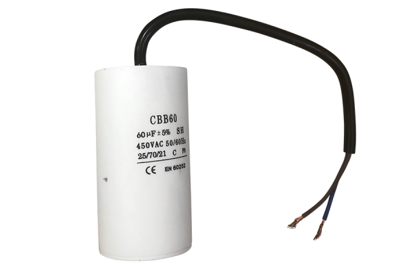Kondensator Anlaufkondensator Motorkondensator Arbeitskondensator 450V AC 60µF (CBB60-B)