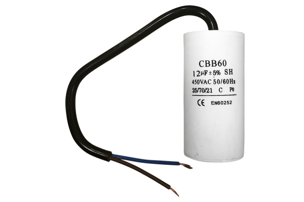 Kondensator Anlaufkondensator Motorkondensator Arbeitskondensator 450V AC 12µF (CBB60-C)