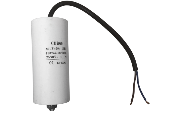 Kondensator Anlaufkondensator Motorkondensator Arbeitskondensator 450V AC 60µF (CBB60-D)