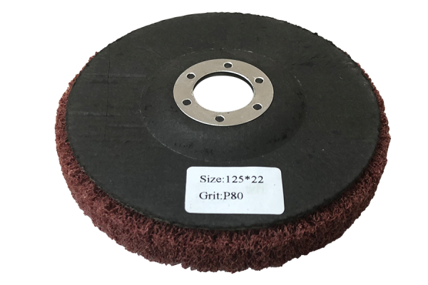125 mm eyaf polisaj diski 125x22,2 mm kum kalınlığı 80