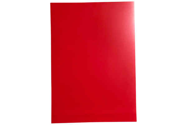 Magnetisk folie DIN A4 for å skrive og skjære til magnetiske tavler, kjøleskap, whiteboards (røde)