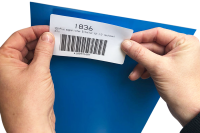 Lamina di fogli magnetici DIN A4 per etichettatura e taglio per frigorifero, lavagna (blu)