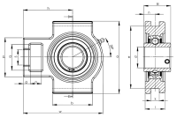 Ståleje diameter 5/8" UCT202-10