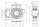 Ståleje diameter 1-1/2" UCT208-24