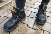 Bezpečnostní obuv SAFETOE® S3 vysoká pracovní obuv černá (M-8010) Gr. 39