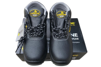 Bezpečnostní obuv SAFETOE® S3 vysoká pracovní obuv černá (M-8010) Gr. 44