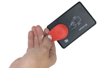 5x RFID 125KHz chip key tag dörröppnare (röd)