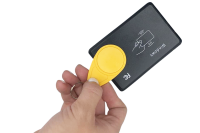 5x RFID 125KHz siru avaimenperä ovenavaaja (keltainen)