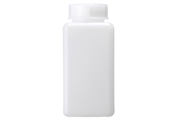 100ml semi-transparent PE square bottle, plastic bottle, laboratory bottle