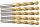 5 tlg. HSS-TIN spiraalboorset DIN338N voor metaal Ø 7,1-7,5 mm (0,1)