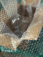 50m luftkudde bubbla slå in förpackningsmaterial 50cm bred