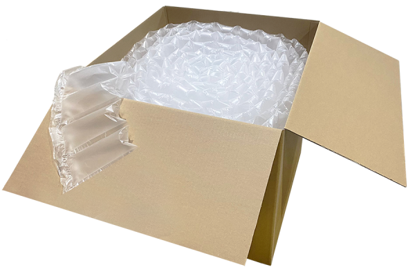 500 stykker luftpute bobleplast emballasjemateriale 100x200 mm